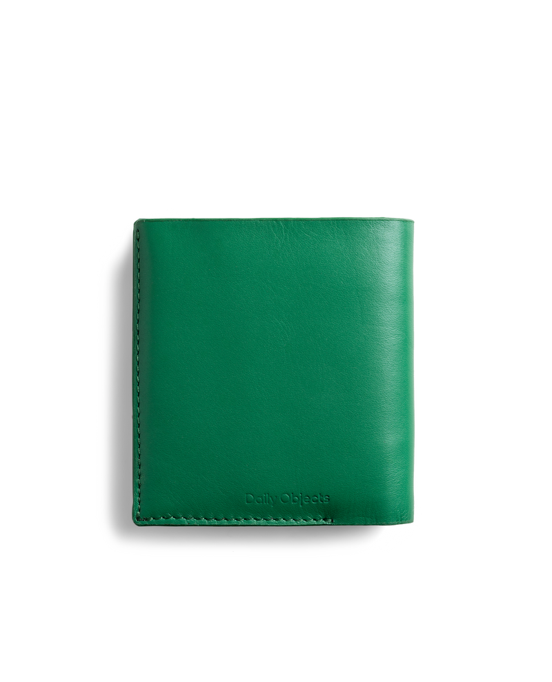 green-even-bi-fold-wallet