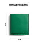 green-even-bi-fold-wallet