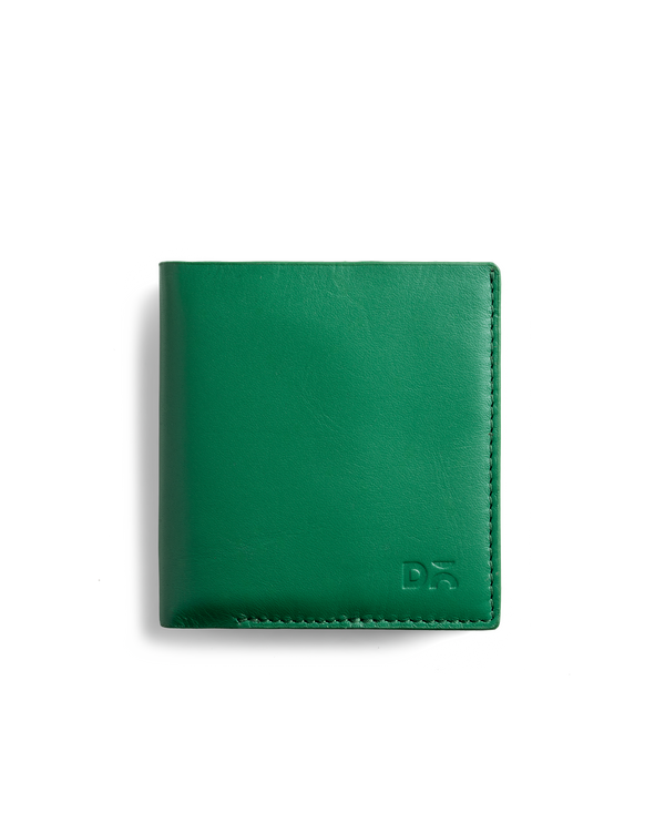 green-even-bi-fold-wallet