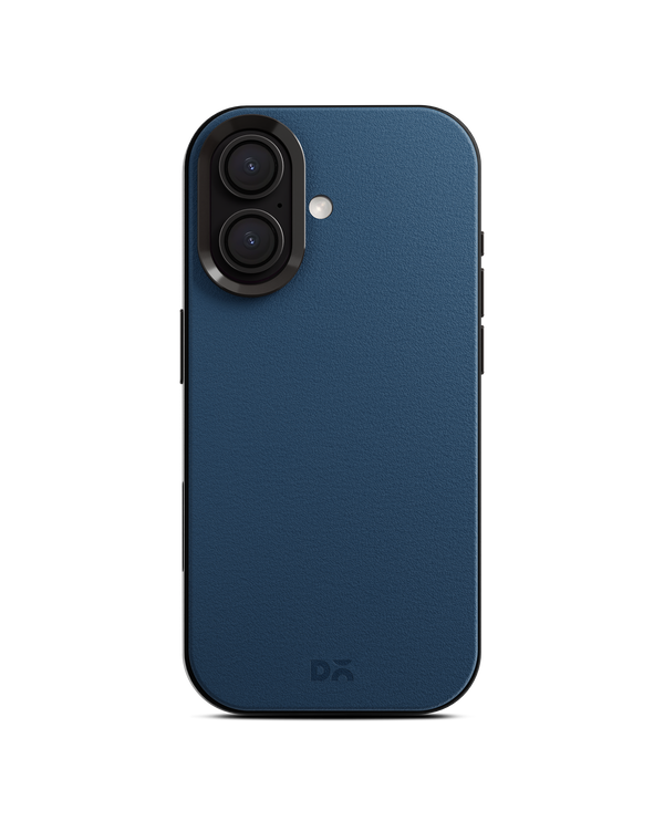 Black-Beige Leatherite MagSafe Phone Case Cover for iPhone 17