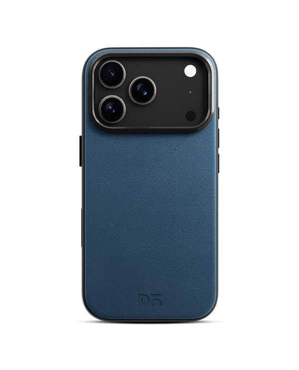 Black-Beige Leatherite MagSafe Phone Case Cover for iPhone 17 Pro Max