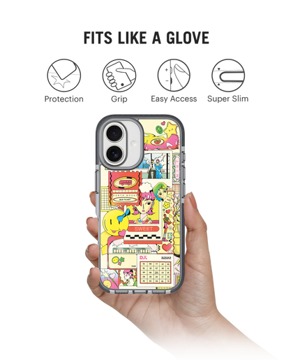 DailyObjects Paper Trail Stride 2.0 MagSafe Case Cover For iPhone 17