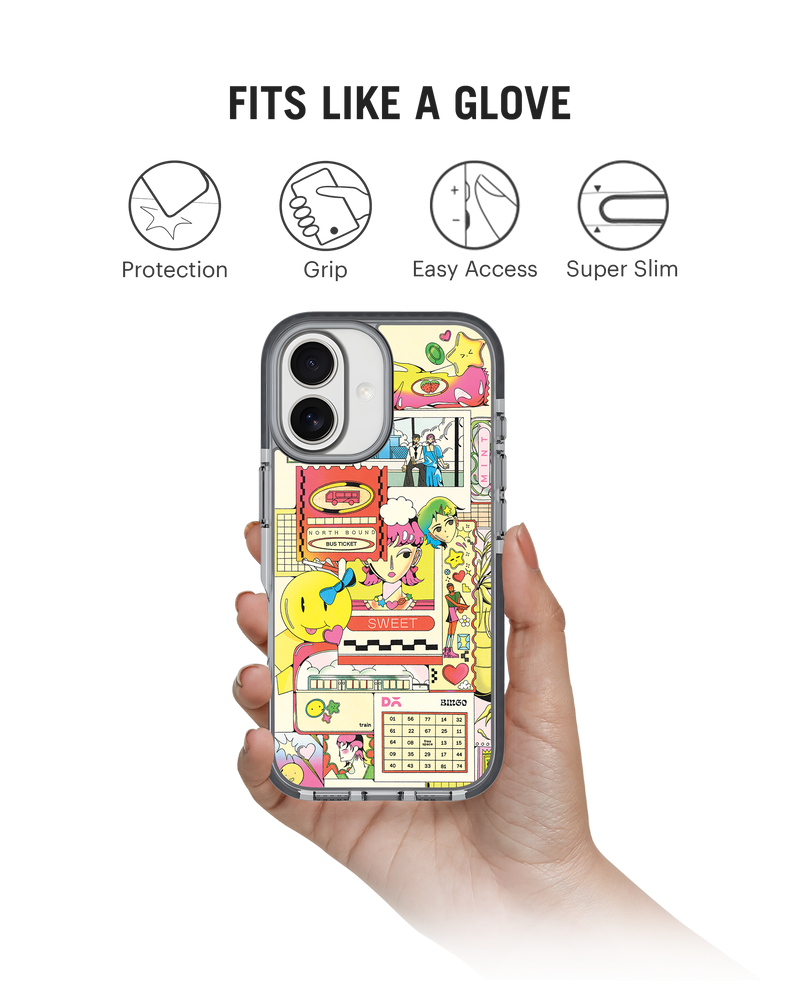 DailyObjects Paper Trail Stride 2.0 MagSafe Case Cover For iPhone 17