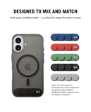 Raven Stack Clear Phone Case Cover for iPhone 17