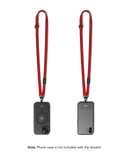red-leatherite-crossbody-phone-lanyard-strap