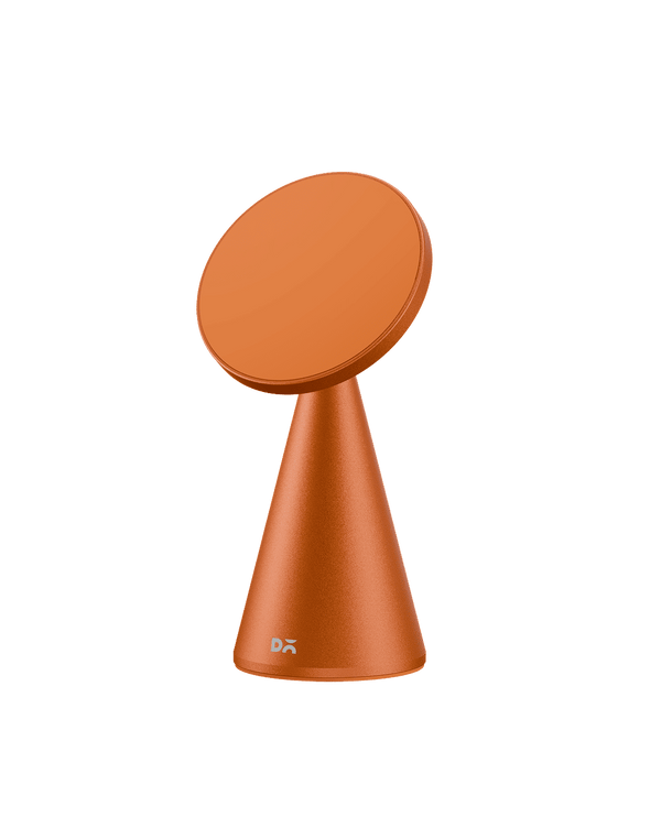 surge-conoid-qi22-certified-magsafe-compatible-wireless-charger-cosmic-orange