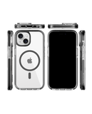 DailyObjects Stride 3.0 Clear MagSafe Phone Case Cover For iPhone 15