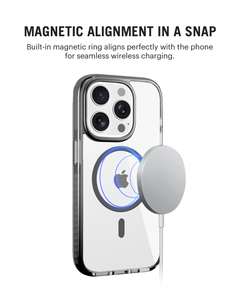 DailyObjects Stride 3.0 Clear MagSafe Phone Case Cover For iPhone 15 Pro Max