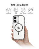 DailyObjects Stride 3.0 Clear MagSafe Phone Case Cover For iPhone 16