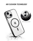 DailyObjects Stride 3.0 Clear MagSafe Phone Case Cover For iPhone 15