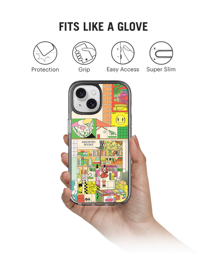 DailyObjects TBR (To be Read) Stride 3.0 MagSafe Case Cover For iPhone 15 Plus