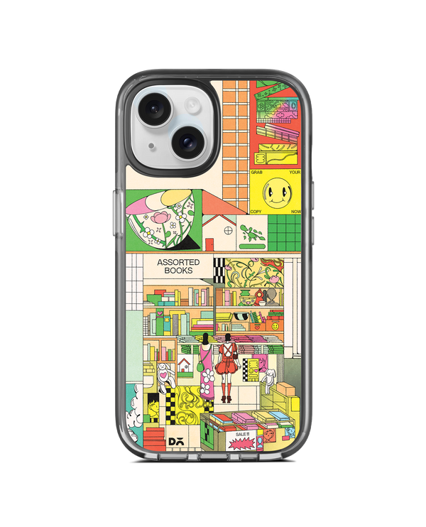 DailyObjects TBR (To be Read) Stride 3.0 MagSafe Case Cover For iPhone 15 Plus