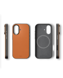 black-beige-leatherite-magsafe-phone-case-cover-for-iphone-17