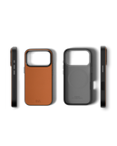 black-beige-leatherite-magsafe-phone-case-cover-for-iphone-17-pro-max