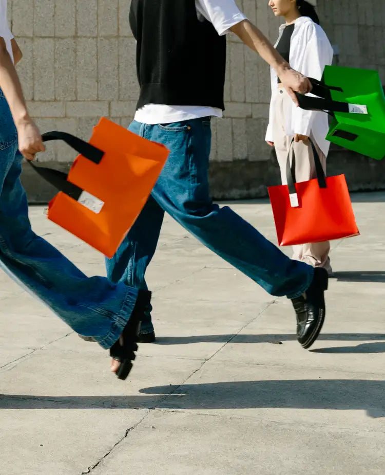 Green Sidewalk Tote Bag Small Buy At DailyObjects