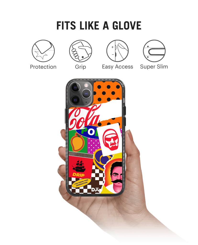 DailyObjects 90's Rule Stride 2.0 Case Cover For iPhone 11 Pro Max