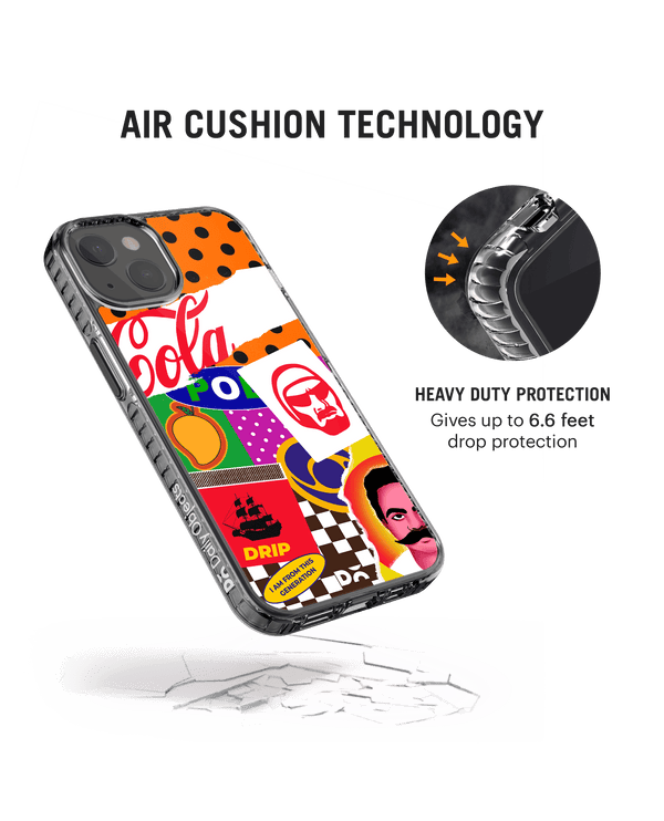 DailyObjects 90's Rule Stride 2.0 Case Cover For iPhone 13