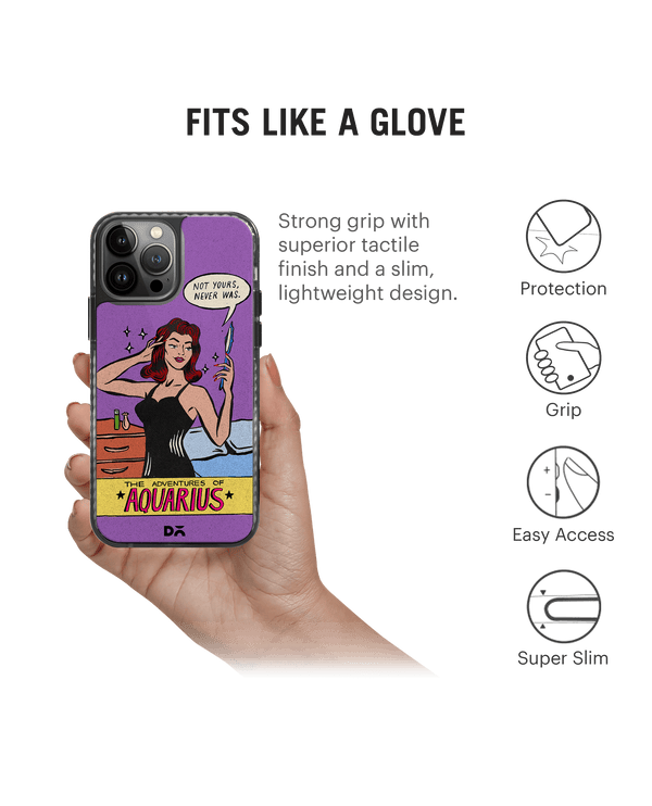 DailyObjects Aquarius Stride 2.0 Case Cover For iPhone 13 Pro