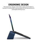 Arete Laptop Stand - Blue