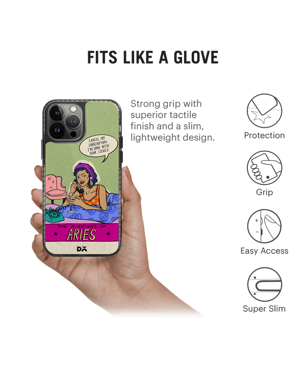 DailyObjects Aries Stride 2.0 Case Cover For iPhone 13 Pro Max