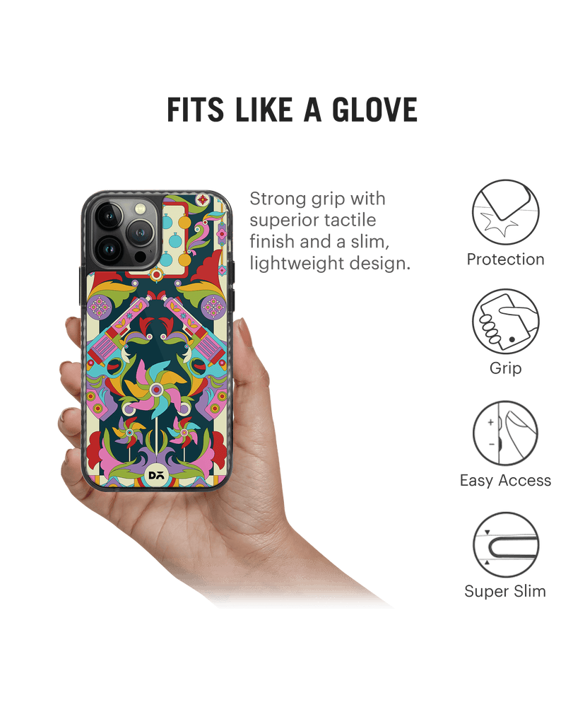 DailyObjects Bandook Mela Stride 2.0 Case Cover For iPhone 13 Pro