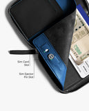 Check-in Passport Wallet - Black