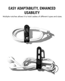 Black Cinch Cable Bind - Set of 2