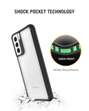 DailyObjects Art Affair Black Hybrid Clear Case Cover For Samsung Galaxy S21