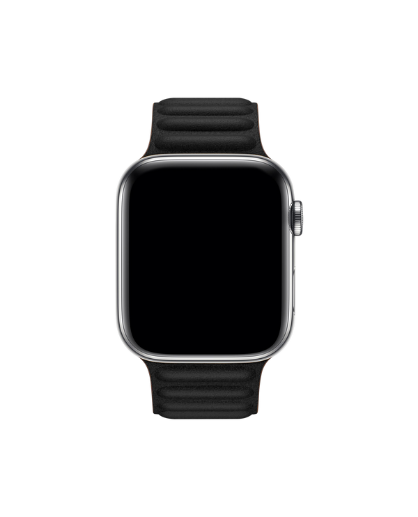 Poppy Leather Link Apple WatchBand