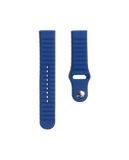 Blue Silicone Sport WatchBand for Samsung/OnePlus/Fitbit Smartwatches (20mm)