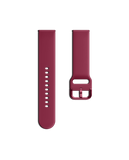 Burgundy Silicone Buckle Universal WatchBand (20mm)