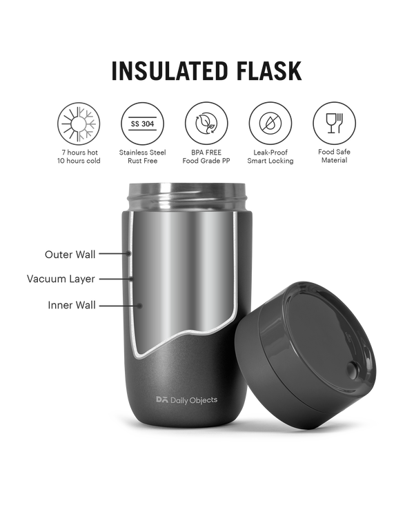 COMO Insulated Travel Flask - 355 ML