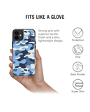 DailyObjects Camouflage Aquatic Stride 2.0 Case Cover For iPhone 12