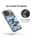 DailyObjects Camouflage Aquatic Stride 2.0 Case Cover For iPhone 13 Pro