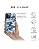 DailyObjects Camouflage Aquatic Stride 2.0 Phone Case Cover For iPhone 14 Pro Max