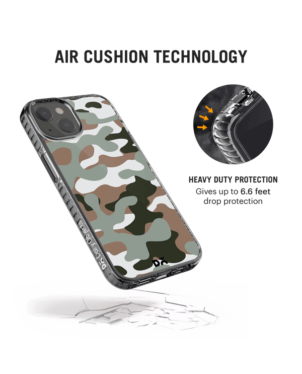 DailyObjects Camouflage Army Stride 2.0 Phone Case Cover For iPhone 14