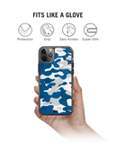 DailyObjects Camouflage Blue Stride 2.0 Case Cover For iPhone 11 Pro
