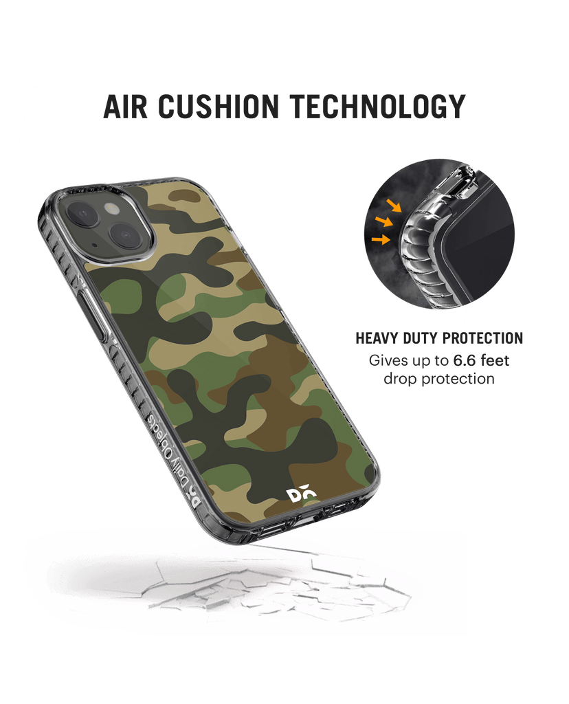 DailyObjects Camouflage Stride 2.0 Case Cover For iPhone 13 Mini
