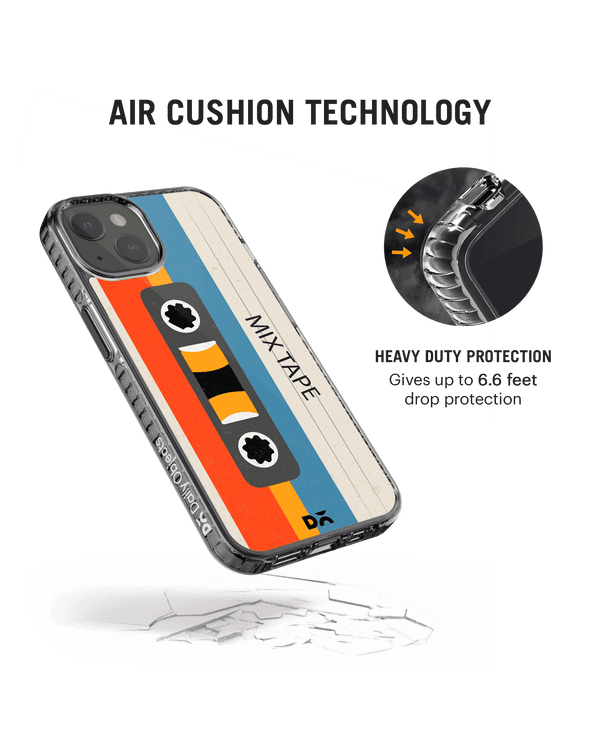 Chrome Mix Tape Stride 2.0 Case Cover For iPhone 13