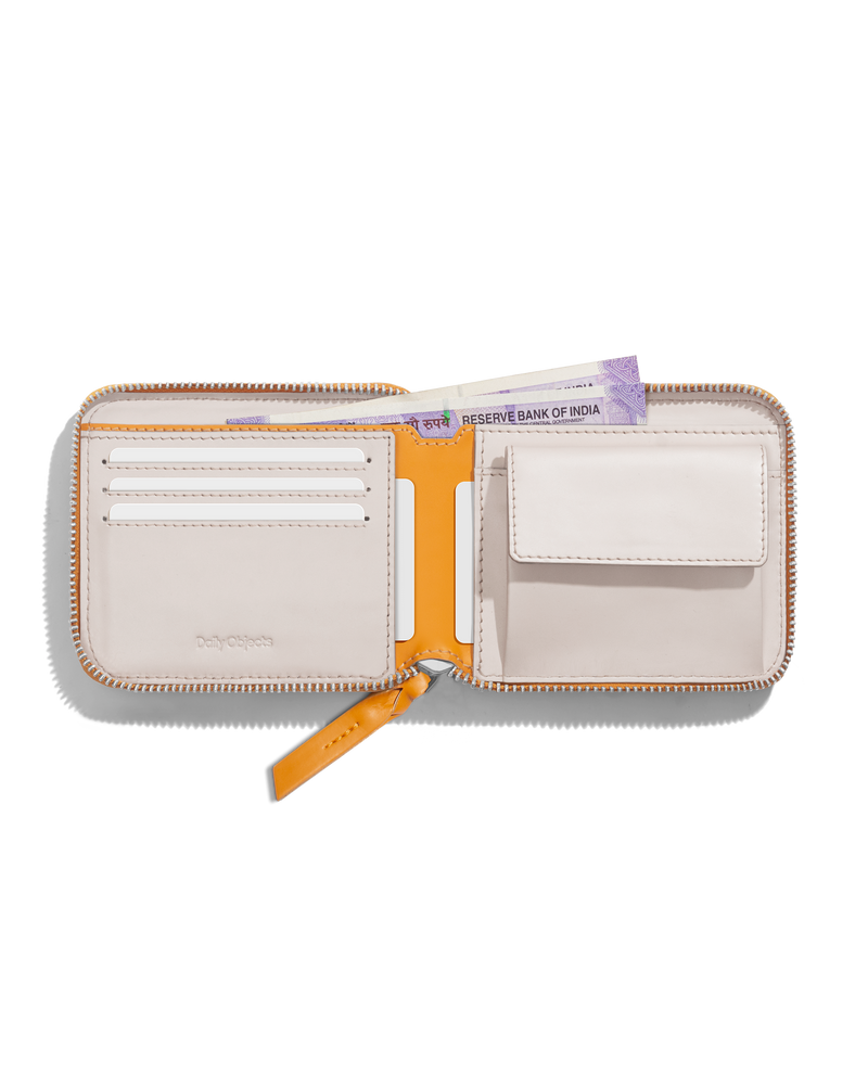 Vegan Leather Zip Wallet