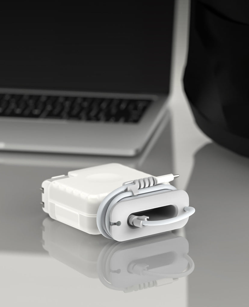Crest MacBook Adapter Case with Cable Winder (60W)