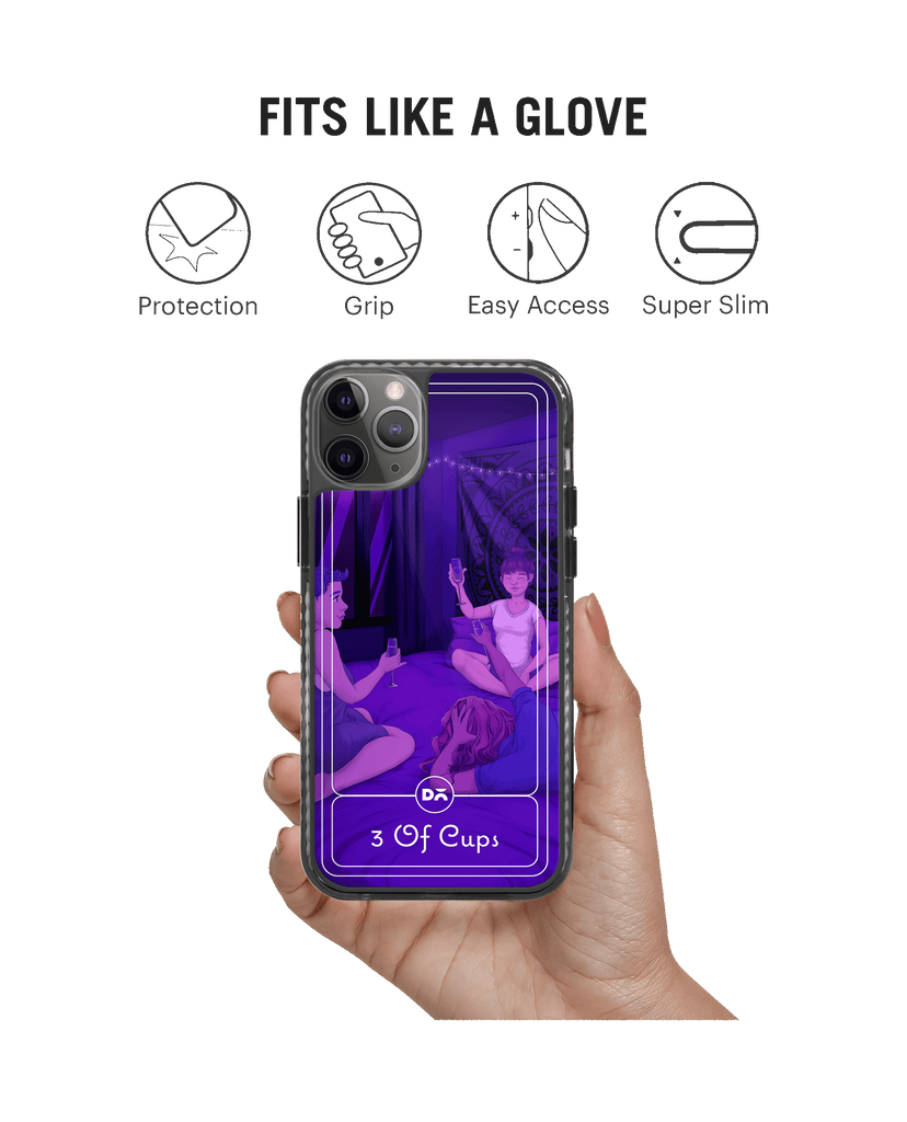 DailyObjects 3 Of Cups Stride 2.0 Case Cover For iPhone 11 Pro Max