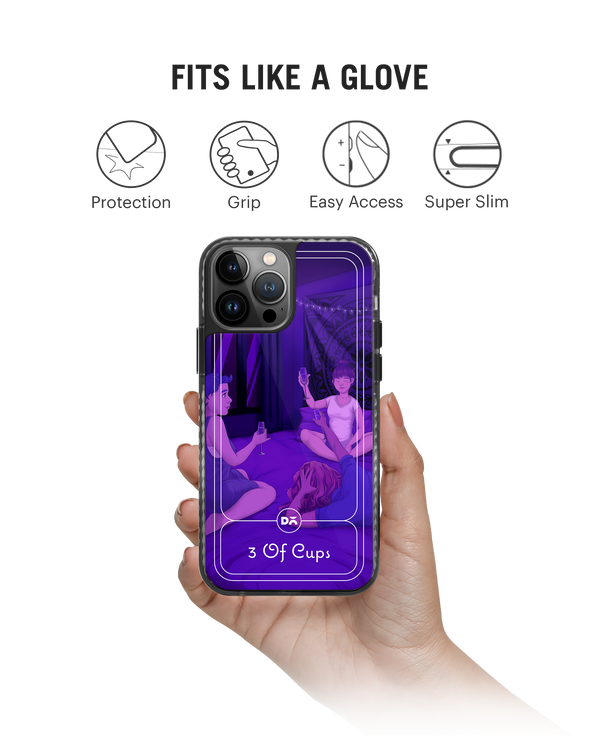 DailyObjects 3 Of Cups Stride 2.0 Phone Case Cover For iPhone 15 Pro Max