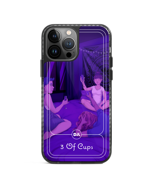 DailyObjects 3 Of Cups Stride 2.0 Phone Case Cover For iPhone 15 Pro