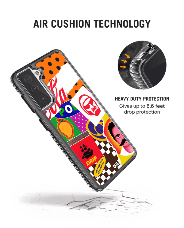 DailyObjects 90's Rule Stride 2.0 Case Cover For Samsung Galaxy S21