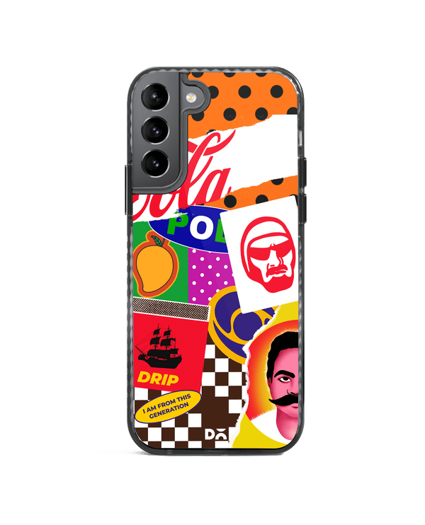 DailyObjects 90's Rule Stride 2.0 Case Cover For Samsung Galaxy S21