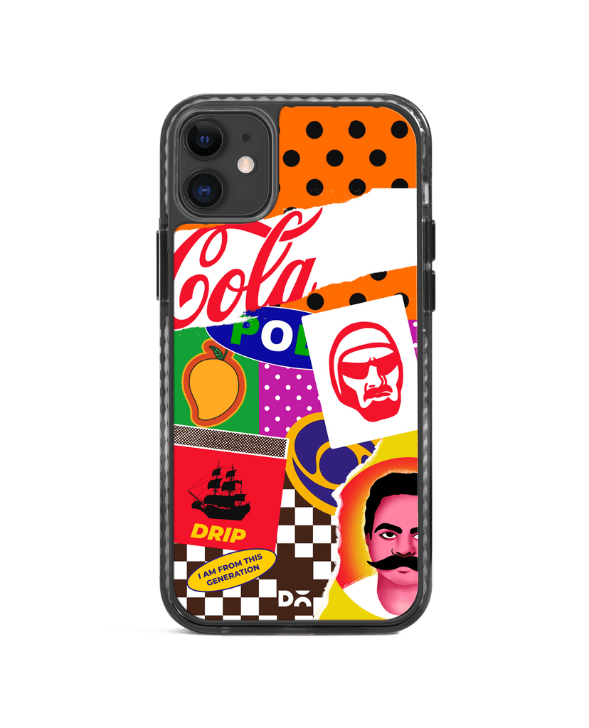 DailyObjects 90's Rule Stride 2.0 Case Cover For iPhone 11