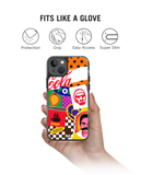 DailyObjects 90's Rule Stride 2.0 Phone Case Cover For iPhone 15