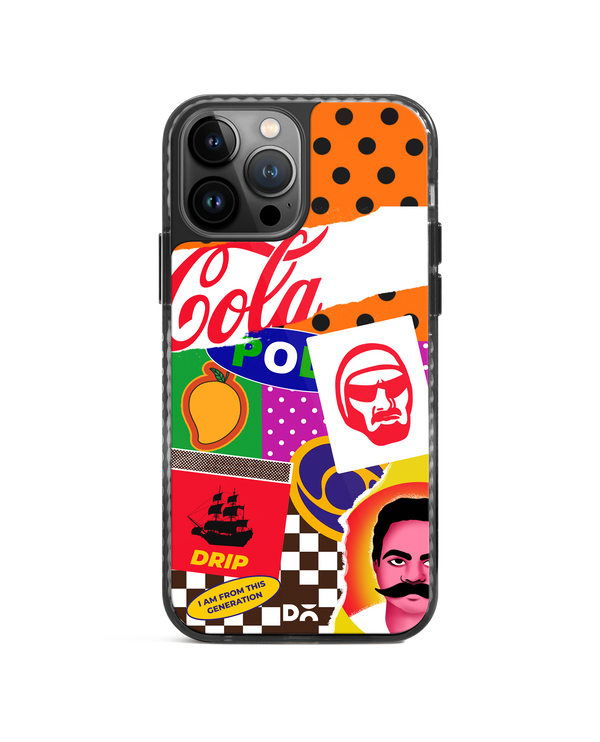 DailyObjects 90's Rule Stride 2.0 Phone Case Cover For iPhone 15 Pro Max