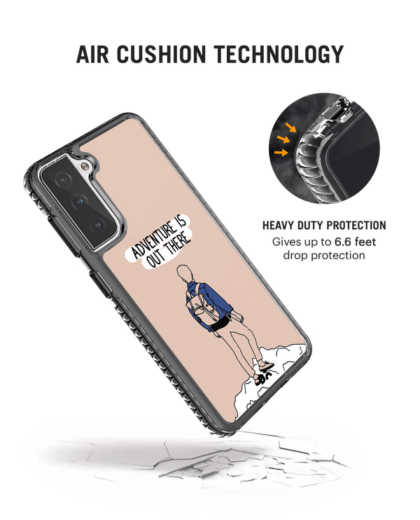DailyObjects Adventure Out Stride 2.0 Case Cover For Samsung Galaxy S21